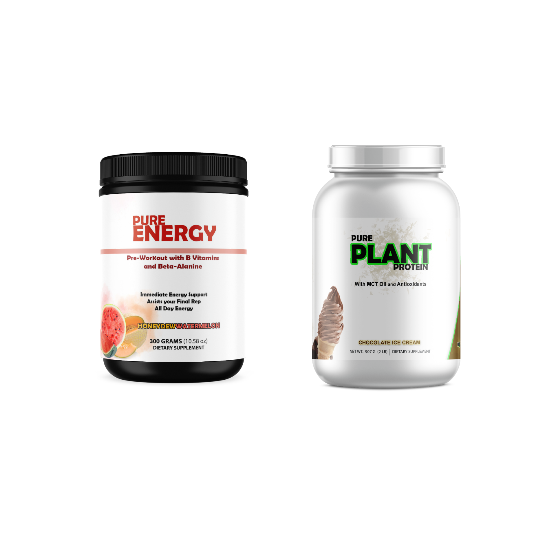 Bundled: Protein + Pre-Workout - Mercantile Mountain