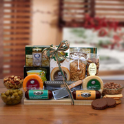 Ultimate Gourmet Nut & Sausage Board - meat and cheese gift - sausage and cheese gift - Mercantile Mountain