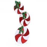 Peppermint Candy Christmas Lighted LED Indoor Outdoor Holiday Decoration - Mercantile Mountain