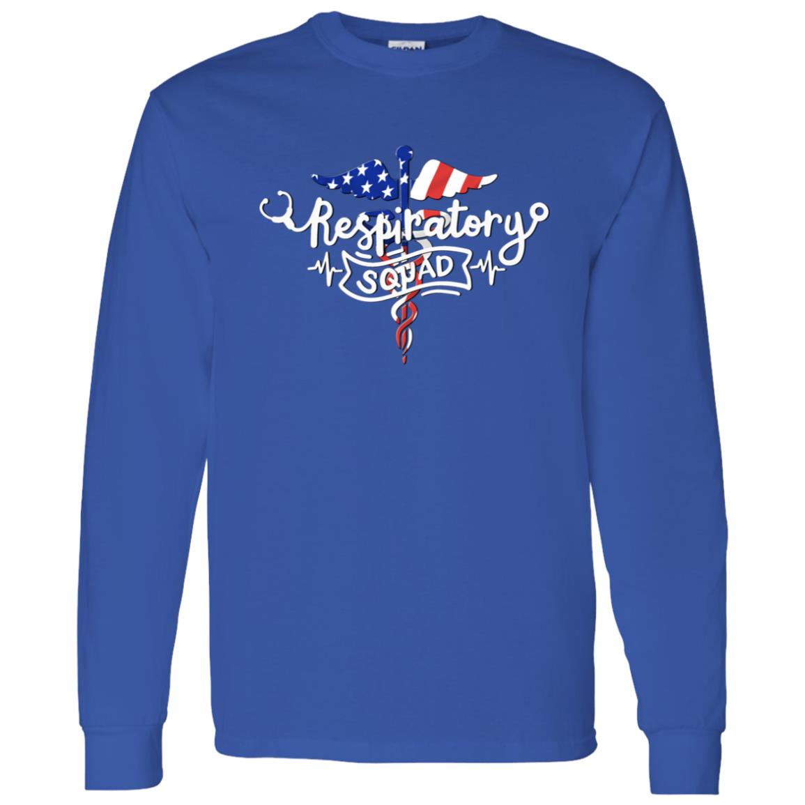 Respiratory Squad LS T-Shirt 5.3 oz. - Mercantile Mountain
