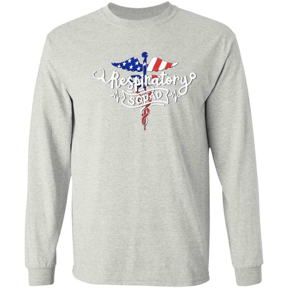 Respiratory Squad LS T-Shirt 5.3 oz. - Mercantile Mountain