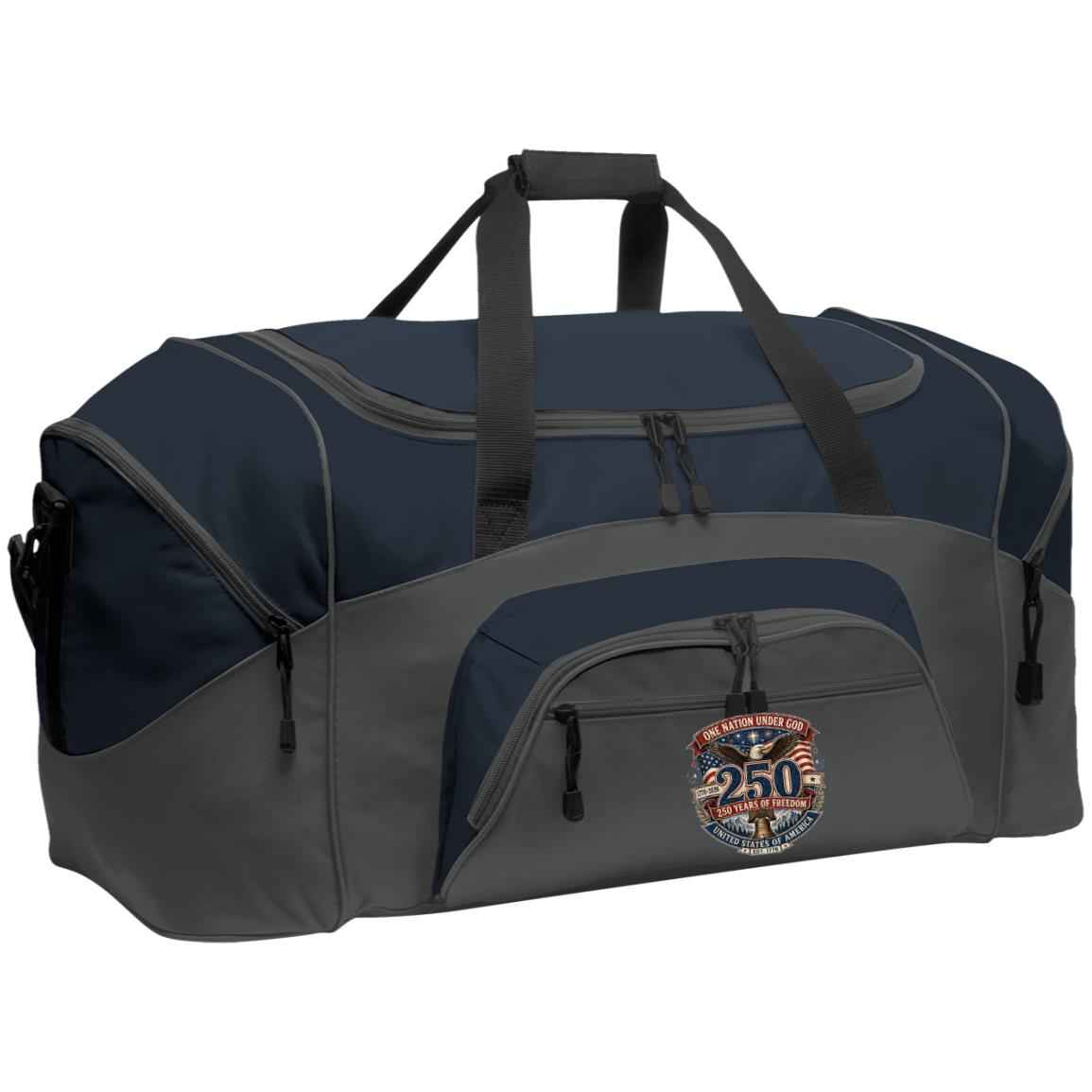 Sport Duffel One Nation Under God - Mtn liberty Bell