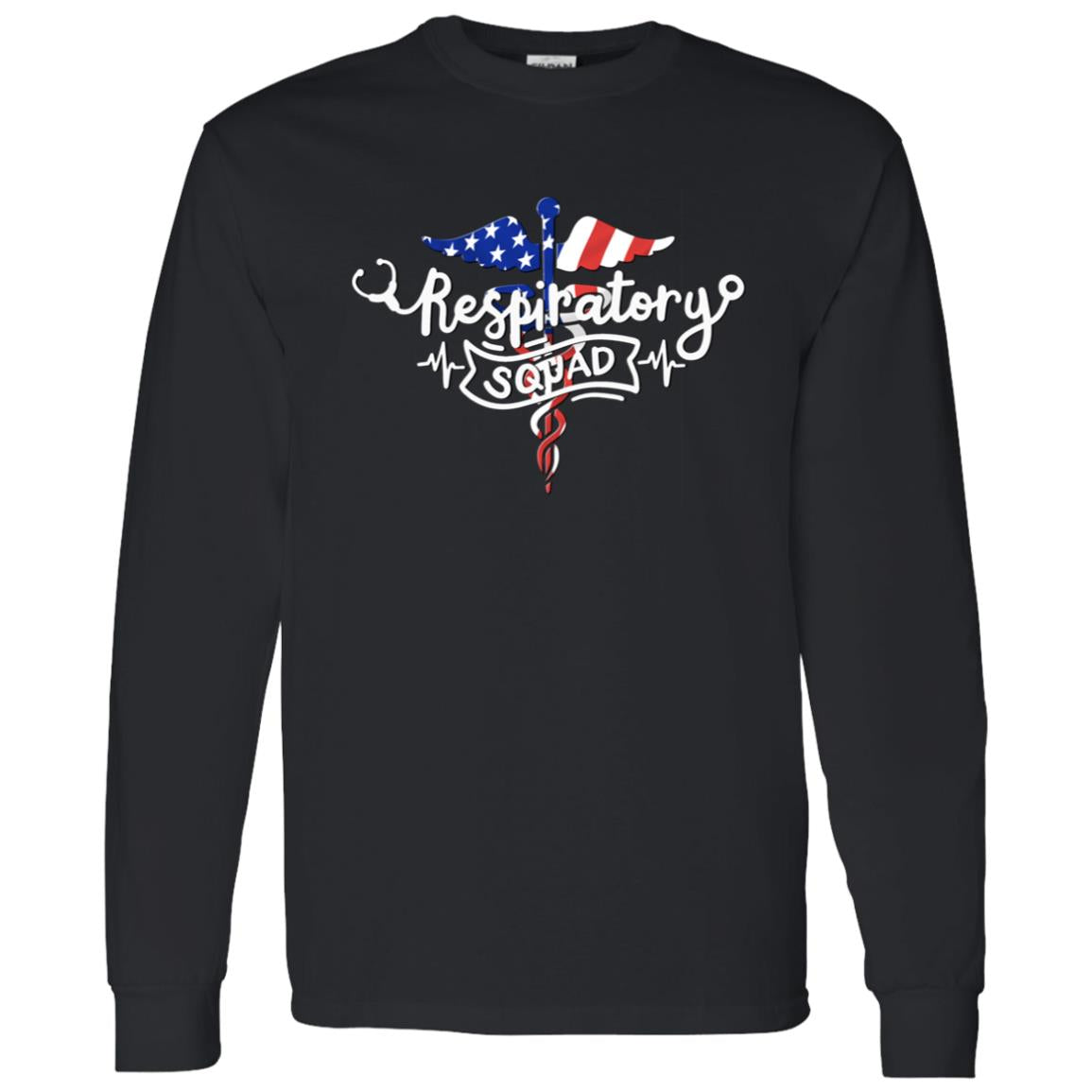 Respiratory Squad LS T-Shirt 5.3 oz. - Mercantile Mountain