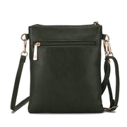 Genesis Printed Flag Vegan Leather Women Crossbody Bag - Mercantile Mountain