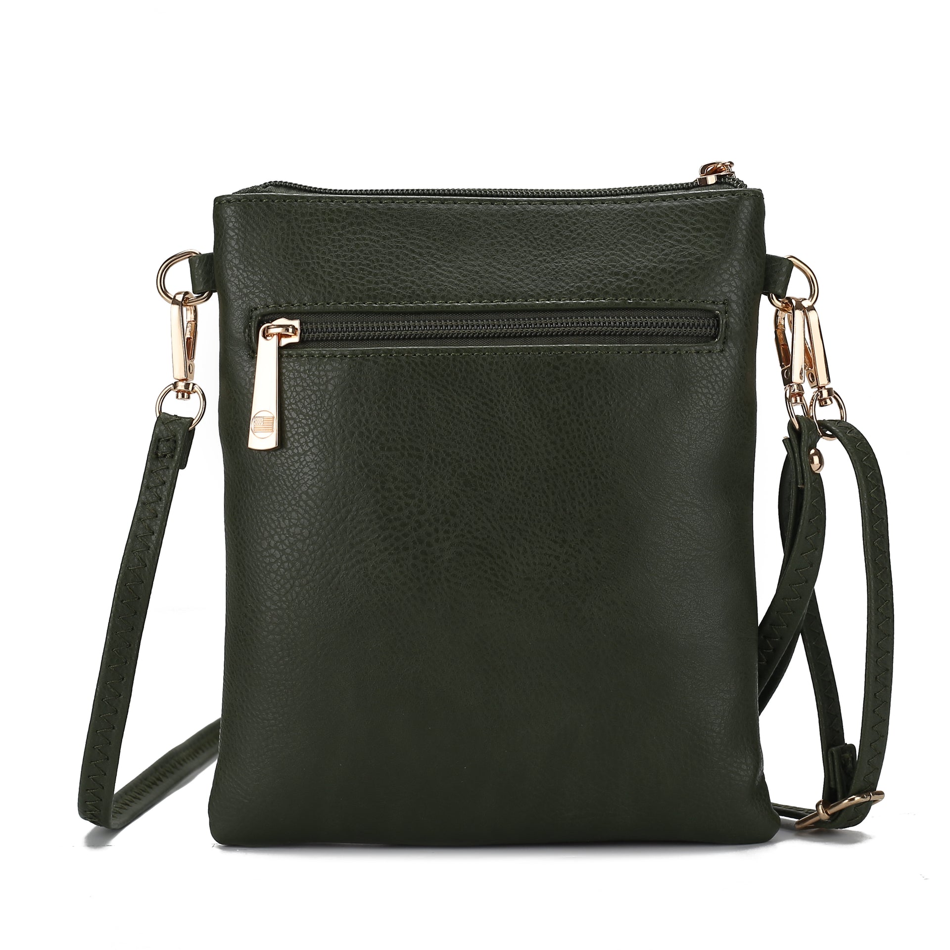 Genesis Printed Flag Vegan Leather Women Crossbody Bag - Mercantile Mountain