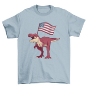Patriotic T-rex T-shirt - Mercantile Mountain