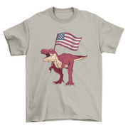 Patriotic T-rex T-shirt - Mercantile Mountain