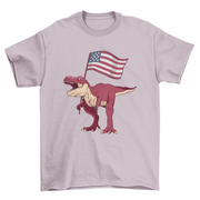 Patriotic T-rex T-shirt - Mercantile Mountain