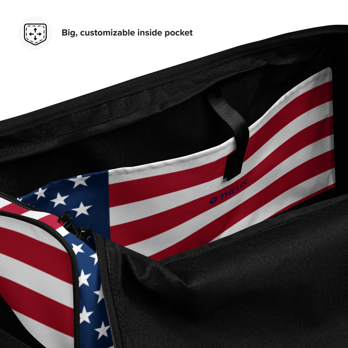 THEUS American Flag Duffle bag - Mercantile Mountain