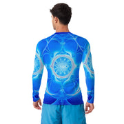 Men's Rash Guard - Mercantile Mountain