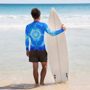 Men's Rash Guard - Mercantile Mountain