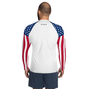 THEUS USA Men's Rash Guard - Mercantile Mountain