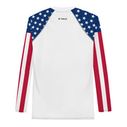 THEUS USA Men's Rash Guard - Mercantile Mountain