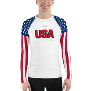 THEUS USA Men's Rash Guard - Mercantile Mountain