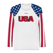 THEUS USA Men's Rash Guard - Mercantile Mountain
