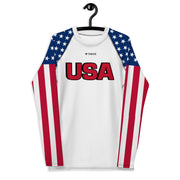 THEUS USA Men's Rash Guard - Mercantile Mountain