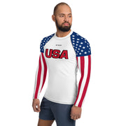 THEUS USA Men's Rash Guard - Mercantile Mountain