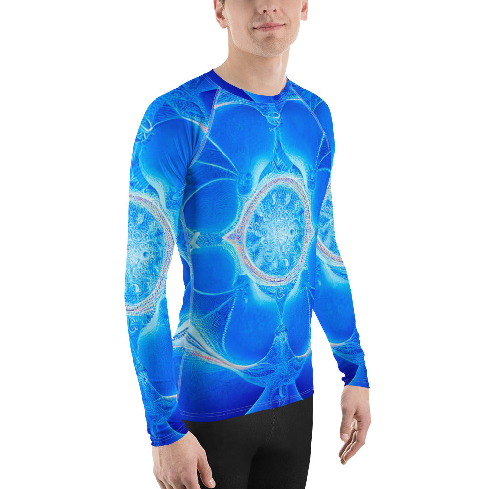 Men's Rash Guard - Mercantile Mountain