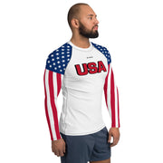 THEUS USA Men's Rash Guard - Mercantile Mountain