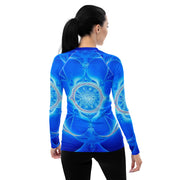 Women's Rash Guard - Mercantile Mountain