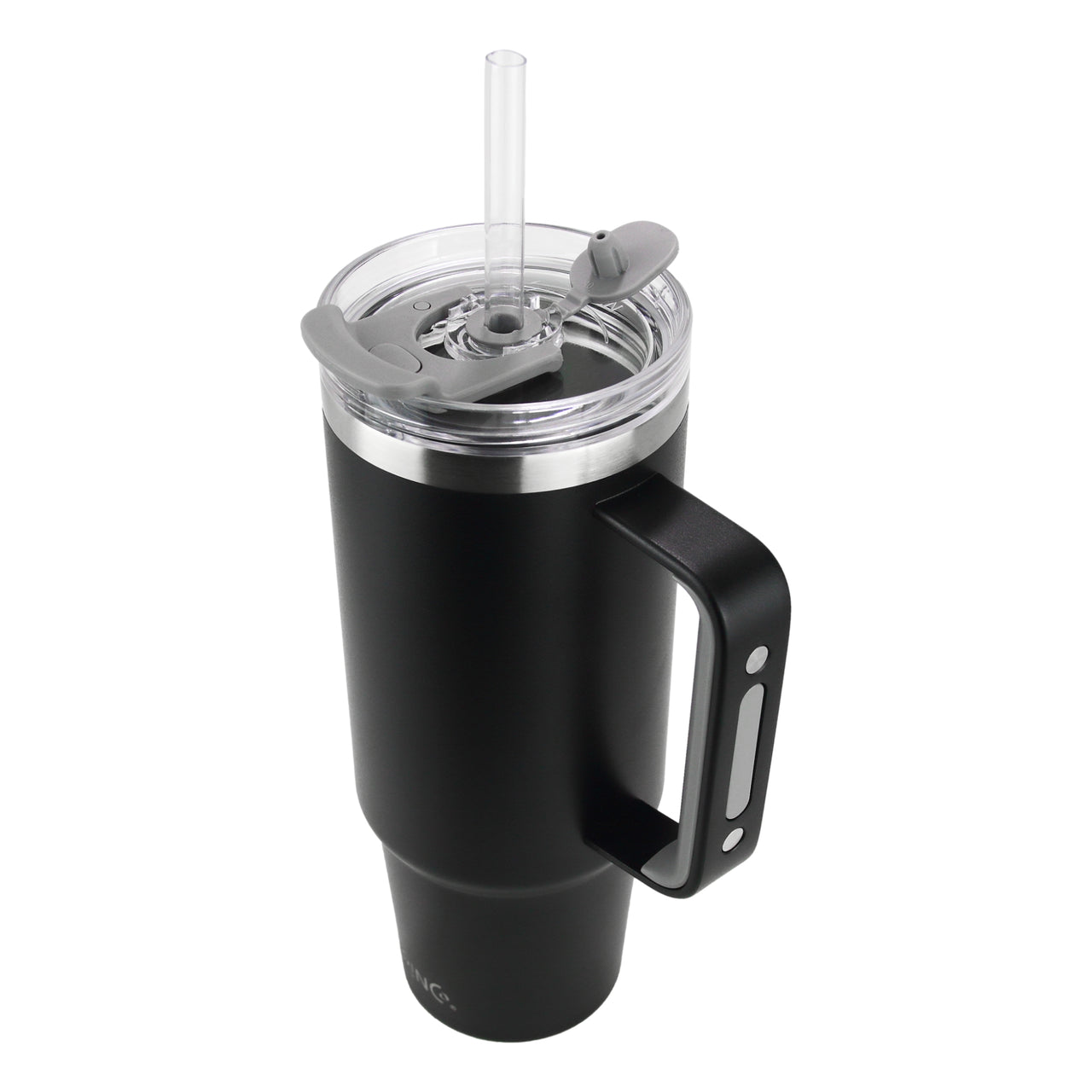Drinco 30oz BugSur Tumbler with Handle (Black)-USA Flag