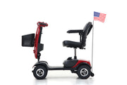 Mobility Scooters Lightweight Compact With Exclusive Front Windshield - Mercantile Mountain
