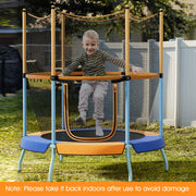 48" Toddler Trampoline with Safety Enclosure Net - Mercantile Mountain