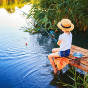 Kids Fishing Pole Set Fishing Starter Kit Telescopic Fishing Rod and Reel Combo Kit with Tackle Box 56Pcs Fishing Lures for Boys Girls - Mercantile Mountain