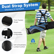 Golf Stand Cart Bag with 6-Way Divider Carry Pockets - Mercantile Mountain