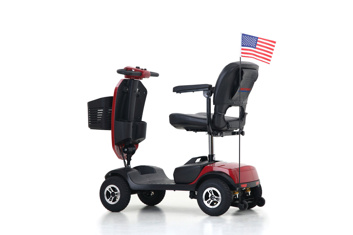 Mobility Scooters Lightweight Compact With Exclusive Front Windshield - Mercantile Mountain