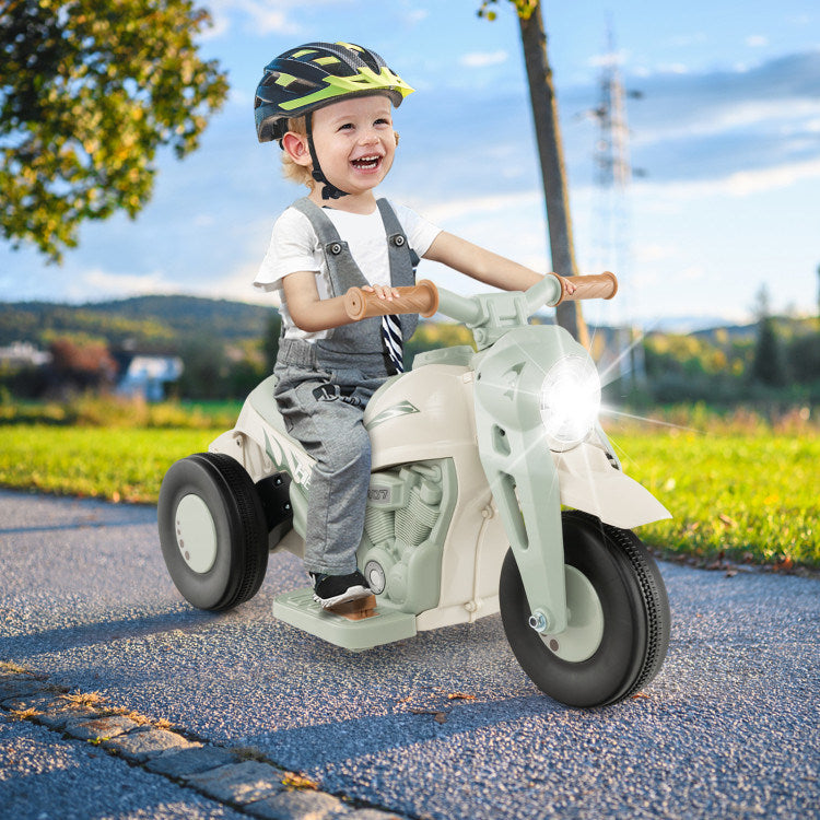 6V Kids Electric Ride on Motorcycle with Bubble Maker and Music - Mercantile Mountain