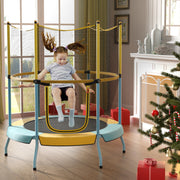 48" Toddler Trampoline with Safety Enclosure Net - Mercantile Mountain