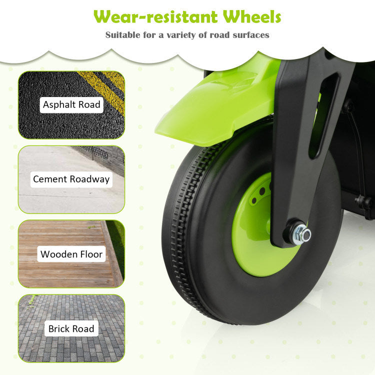 6V Kids Electric Ride on Motorcycle with Bubble Maker and Music - Mercantile Mountain
