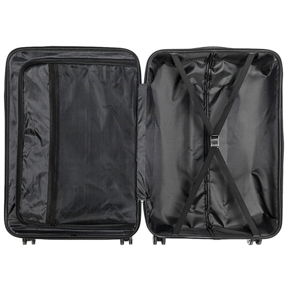 3-in-1 Multifunctional Large Capacity Traveling Storage Suitcase Black - Mercantile Mountain