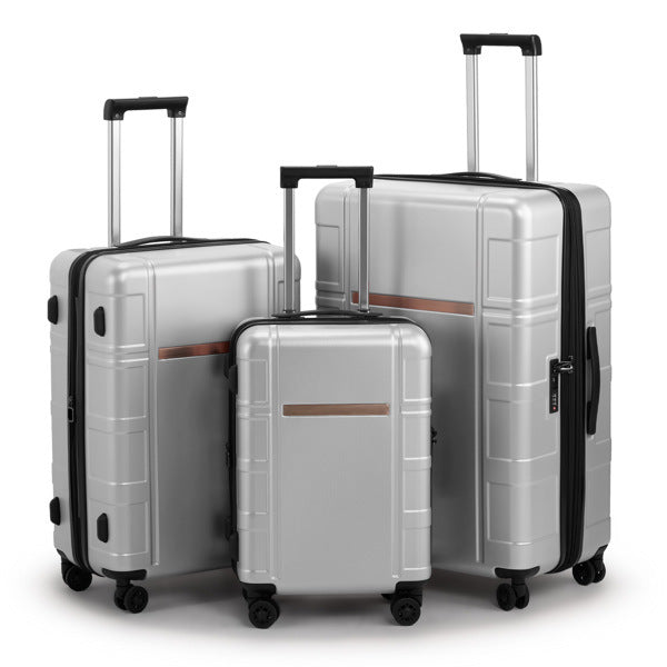 Luggage Expandable Suitcase PC+ABS 3 Piece Set with TSA Lock Spinner - Mercantile Mountain