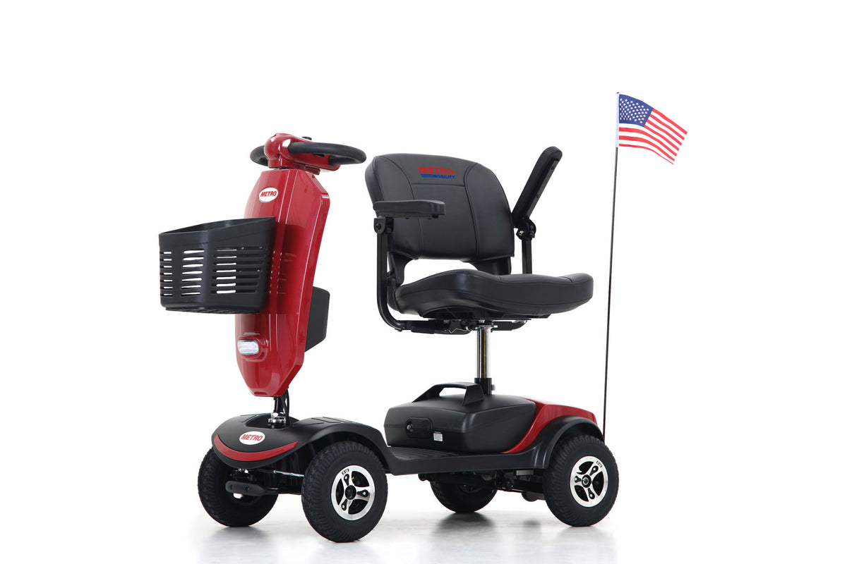 Mobility Scooters Lightweight Compact With Exclusive Front Windshield - Mercantile Mountain