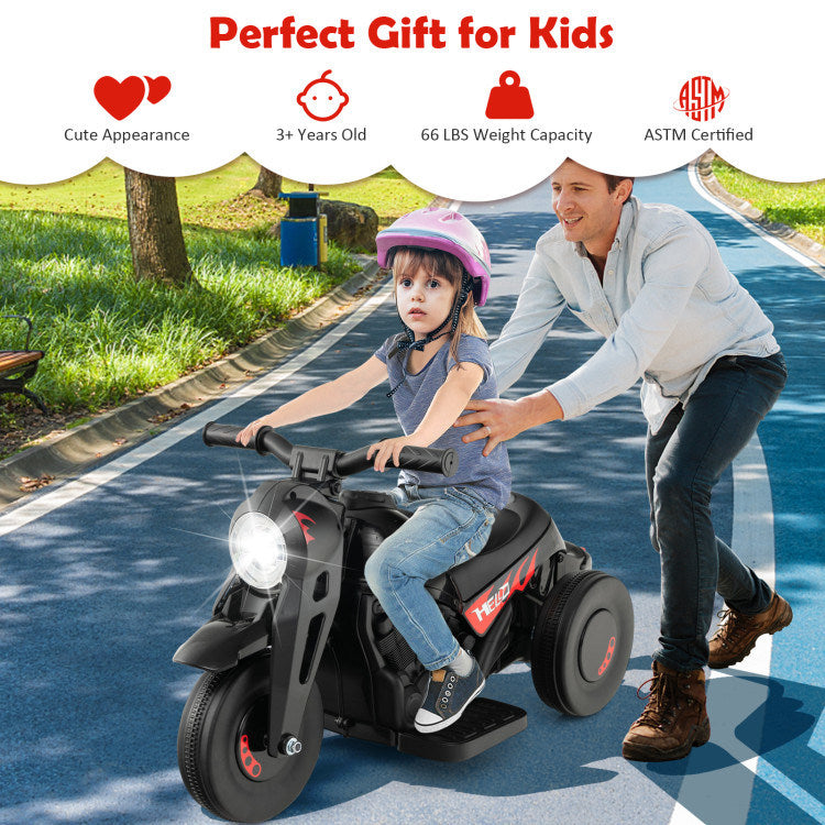 6V Kids Electric Ride on Motorcycle with Bubble Maker and Music - Mercantile Mountain