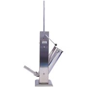 Stainless Steel Commercial Sausage Stuffer, Dual Speed Vertical Sausage Maker 7LB/3, Meat Filler with 4 Stuffing Tubes - Mercantile Mountain