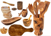 Mediterranean Olive Wood Ultimate Kitchen Collection - Mercantile Mountain