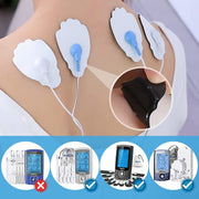 TENS/EMS Unit Replacement Pads NURSAL 20 Pack 3.5mm Snap Electrode Pads for Electrotherapy (Not Fit NURSAL Blue Tens) Reuse More Than 30 Times, Compatible with MEDVICE,Belifu TENS Machine - Mercantile Mountain