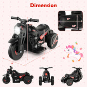 6V Kids Electric Ride on Motorcycle with Bubble Maker and Music - Mercantile Mountain