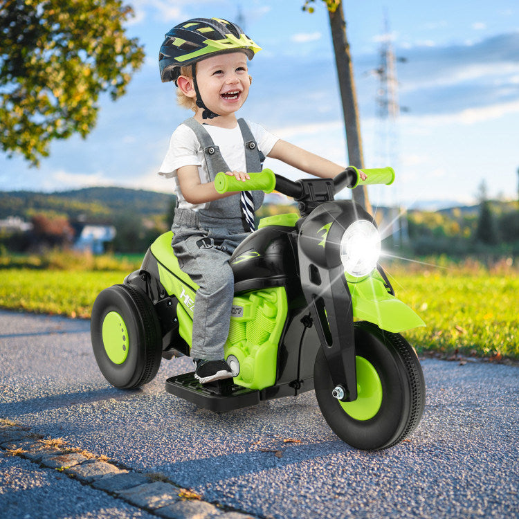 6V Kids Electric Ride on Motorcycle with Bubble Maker and Music - Mercantile Mountain