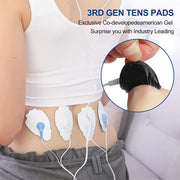 TENS/EMS Unit Replacement Pads NURSAL 20 Pack 3.5mm Snap Electrode Pads for Electrotherapy (Not Fit NURSAL Blue Tens) Reuse More Than 30 Times, Compatible with MEDVICE,Belifu TENS Machine - Mercantile Mountain