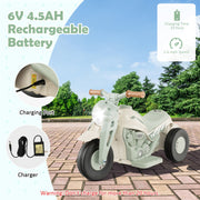 6V Kids Electric Ride on Motorcycle with Bubble Maker and Music - Mercantile Mountain