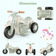 6V Kids Electric Ride on Motorcycle with Bubble Maker and Music - Mercantile Mountain