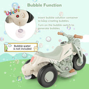 6V Kids Electric Ride on Motorcycle with Bubble Maker and Music - Mercantile Mountain