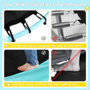48" Toddler Trampoline with Safety Enclosure Net - Mercantile Mountain