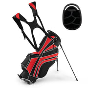 Golf Stand Cart Bag with 6-Way Divider Carry Pockets - Mercantile Mountain
