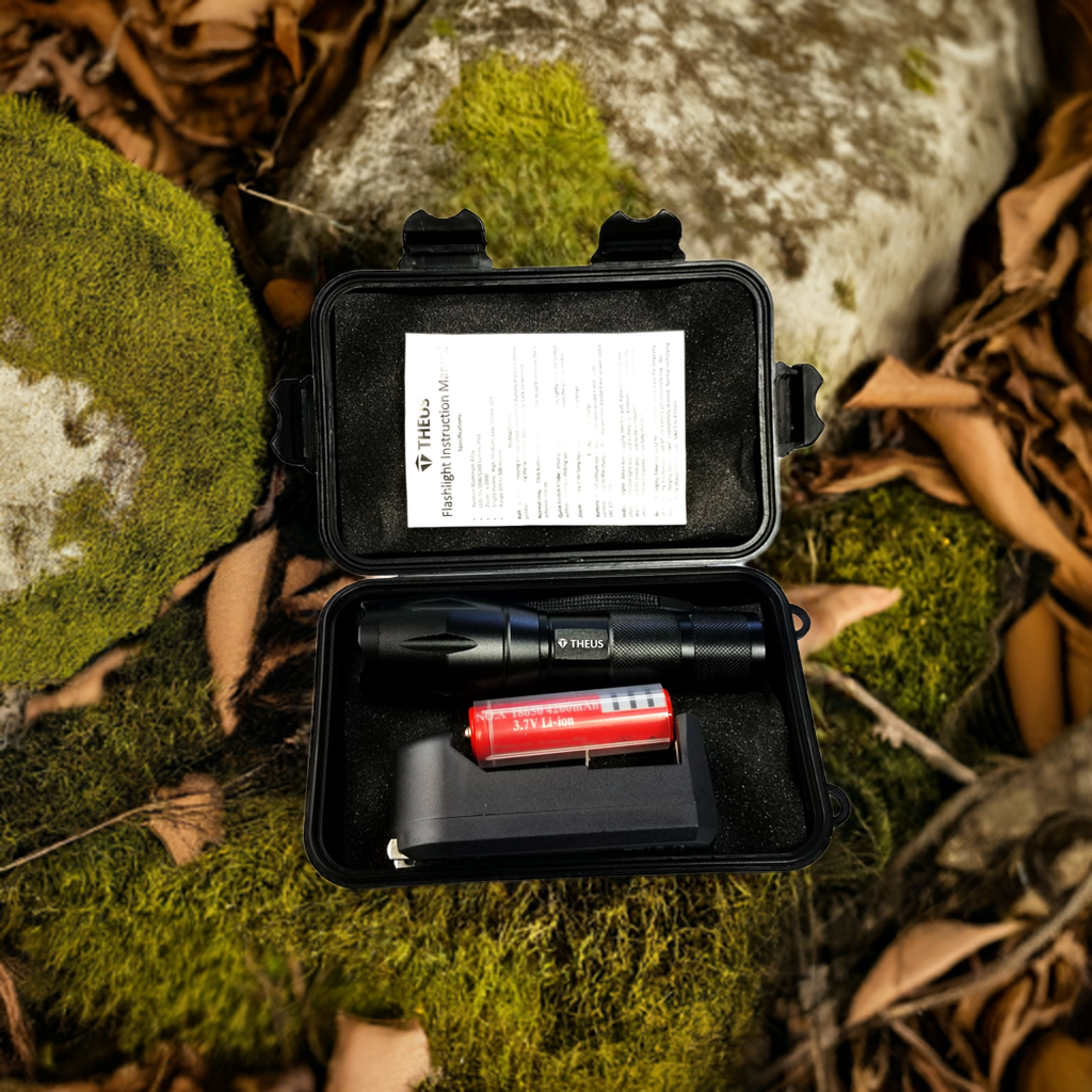 THEUS Rechargeable Flashlight Kit - Mercantile Mountain