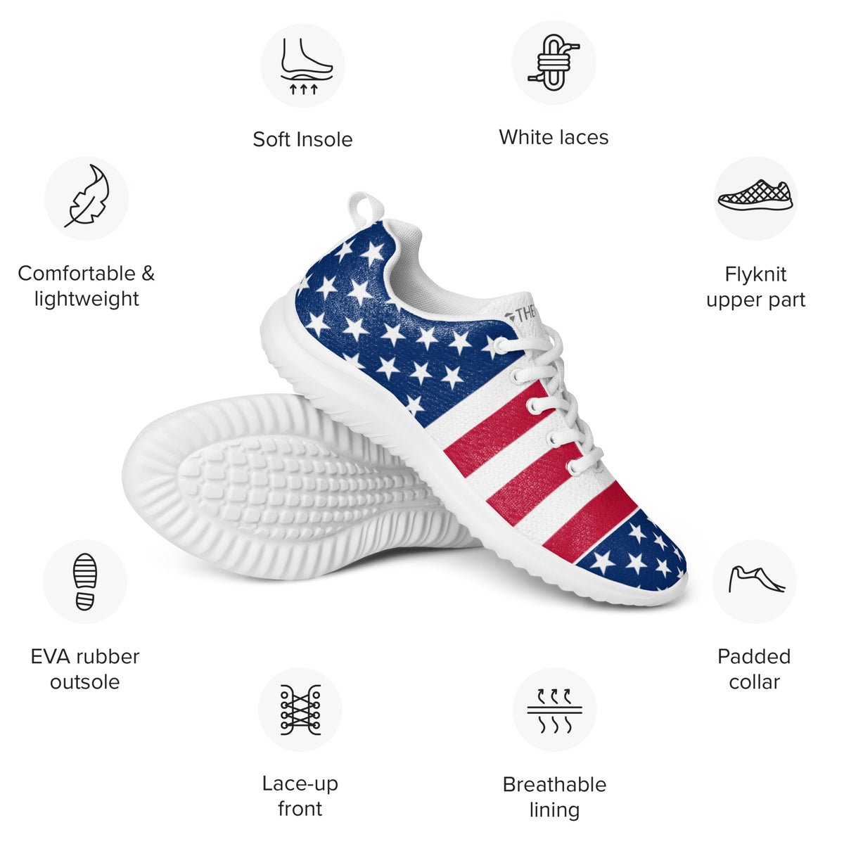THEUS Men’s Athletic Shoes - Mercantile Mountain